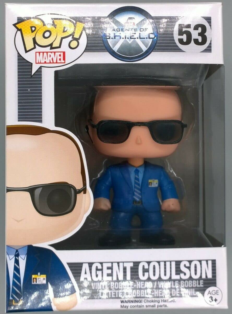 FunKo POP Marvel: S.H.I.E.L.D - Agent Coulson Toy Figure : Amazon